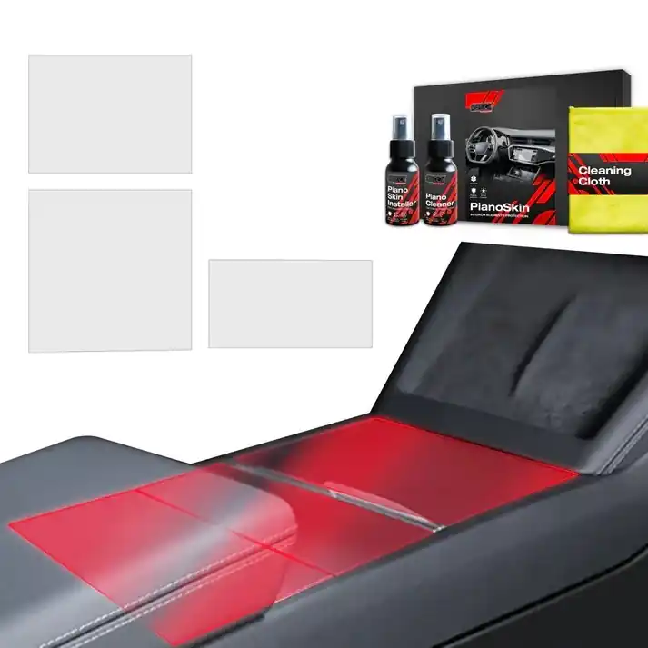 Must-Have Ochranné fólie interiéru Tesla Model 3 Highland (od roku 2023>) GRIZZ Protector, 3v1, matné