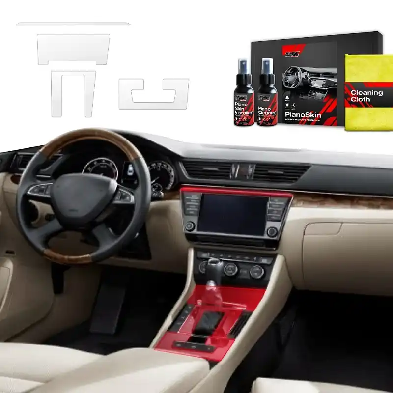 Zlevněný Ochranné fólie interiéru Škoda Superb III (2015 - 2024) GRIZZ Protector, 4v1, matné