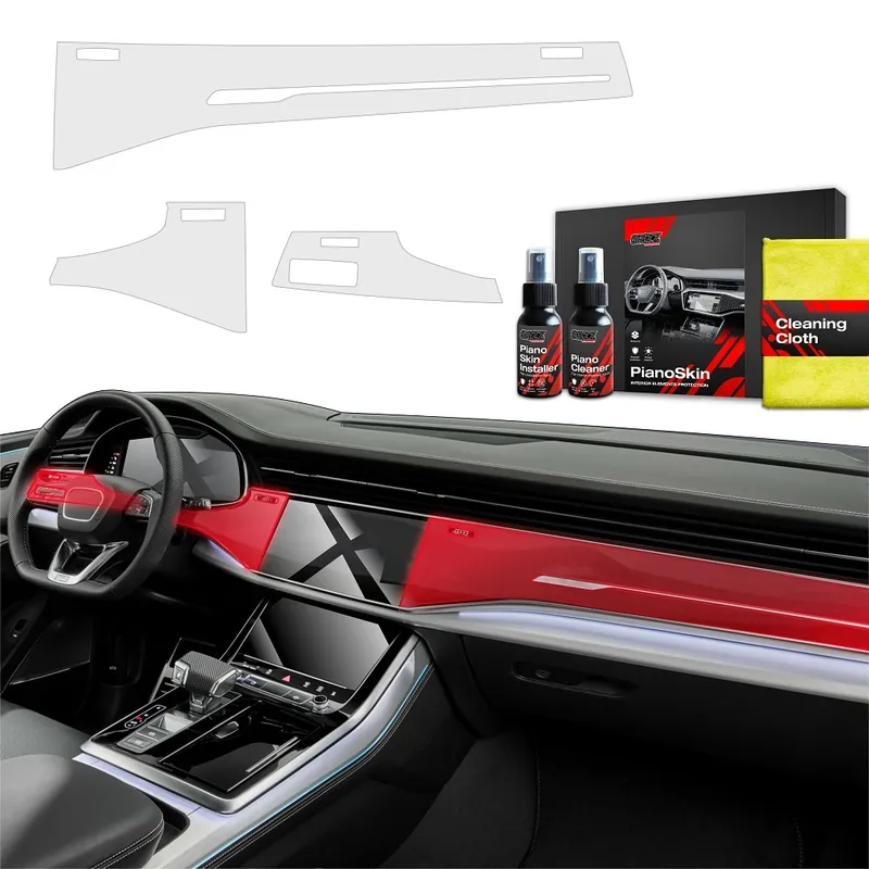 Tovární Cena Ochranné fólie interiéru Audi Q8 (od roku 2018>) GRIZZ Protector, 3v1, matné PR-280261426