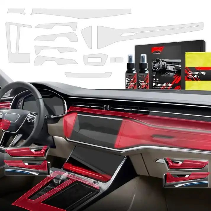 Ochranné fólie interiéru Audi A6 (2018 - 2025) GRIZZ Protector, 12v1, matné Dokud Zásoby Vydrží