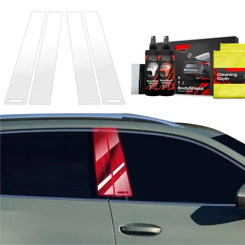 Sleva Ochranné fólie na sloupky Volkswagen Tiguan III (od roku 2023>) GRIZZ Protector, 4 ks