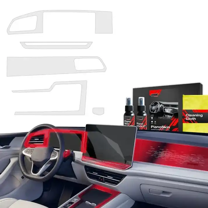 Ochranné fólie interiéru Volkswagen Passat B9 (od roku 2023>) GRIZZ Protector, 5v1, matné Ověřený