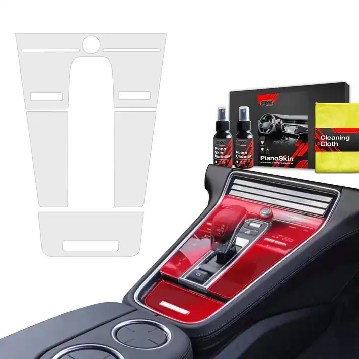 Must-Have Ochranné fólie interiéru Porsche Panamera II (2016 - 2023) GRIZZ Protector, 4v1, matné