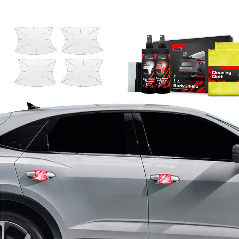 Akční Nabídka Ochranné fólie pod kliky Audi Q3 (2018 - 2025) GRIZZ Protector, 4 ks