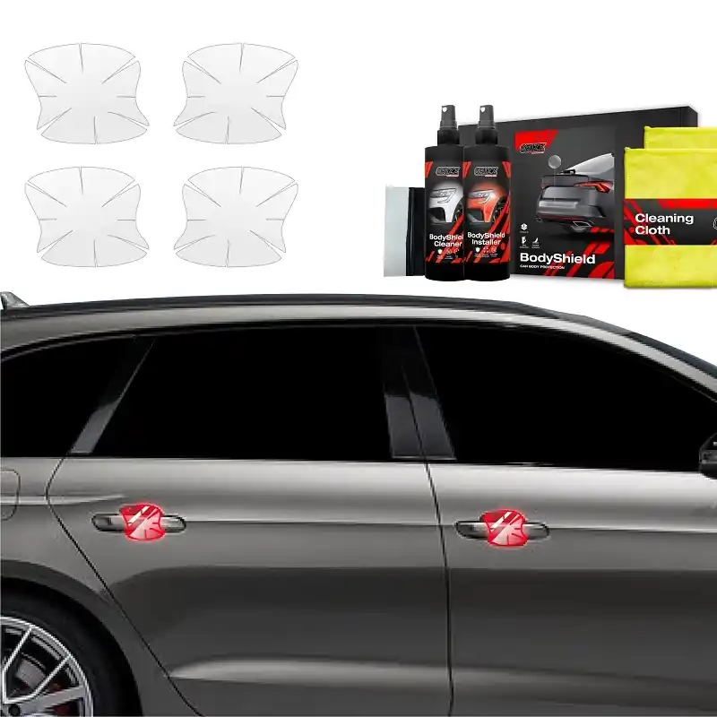 Ochranné fólie pod kliky Audi A4 B9 Combi Facelift (2019 - 2024) GRIZZ Protector, 4 ks Zlevněný