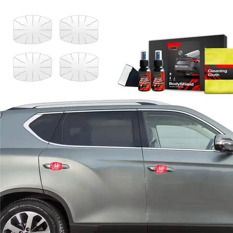 Cenově Výhodný Ochranné fólie pod kliky SsangYong KGM Rexton II (od roku 2023>) GRIZZ Protector, 4 ks