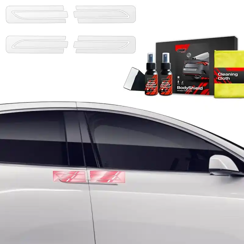 Ochranné fólie pod kliky Tesla Model X (od roku 2021>) GRIZZ Protector, 4 ks Top Prodej