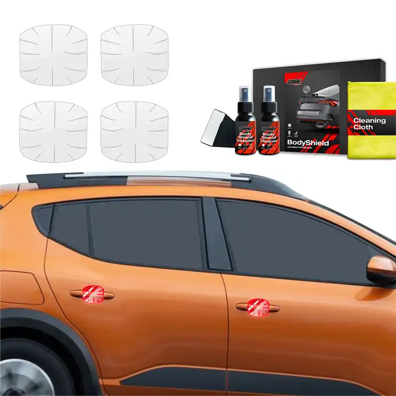 Poslední Šance Ochranné fólie pod kliky Dacia Sandero III (od roku 2020>) GRIZZ Protector, 4 ks