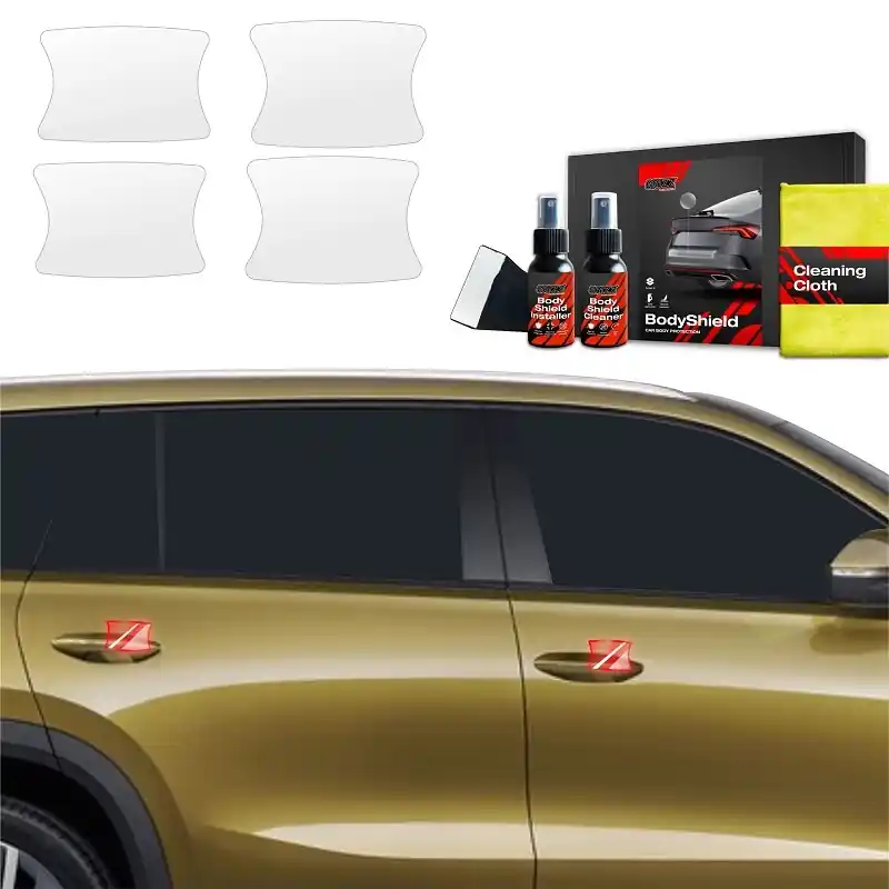 Ihned K Objednání Ochranné fólie pod kliky Škoda Kodiaq II (od roku 2024>) GRIZZ Protector, 4 ks