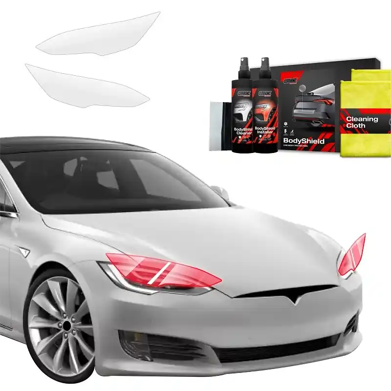 Oblíbený Ochranné fólie na světla Tesla Model S (od roku 2023>) GRIZZ Protector, 2 ks