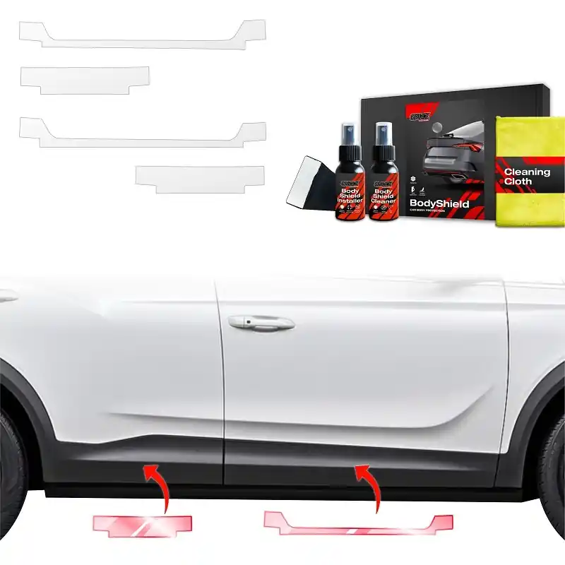 Sezónní Sleva Ochranné fólie na prahy SsangYong KGM Korando IV (od roku 2023>) GRIZZ Protector, 4 ks