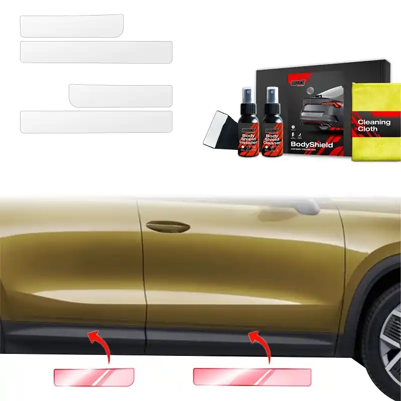 Omezená Nabídka Ochranné fólie na prahy Škoda Kodiaq II (od roku 2024>) GRIZZ Protector, 4 ks