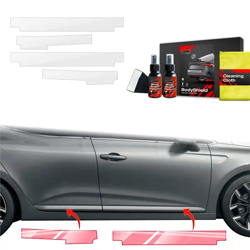Ochranné fólie na prahy Renault Clio V (2019 - 2025) GRIZZ Protector, 4 ks Cenově Výhodný