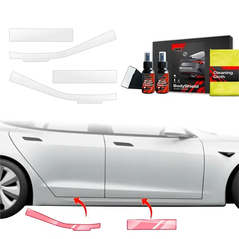 Ochranné fólie na prahy Tesla Model S (od roku 2023>) GRIZZ Protector, 4 ks Objednat Nyní