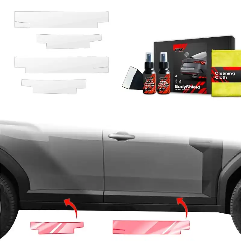 Výhodná Nabídka Ochranné fólie na prahy Dacia Duster III (od roku 2024>) GRIZZ Protector, 4 ks