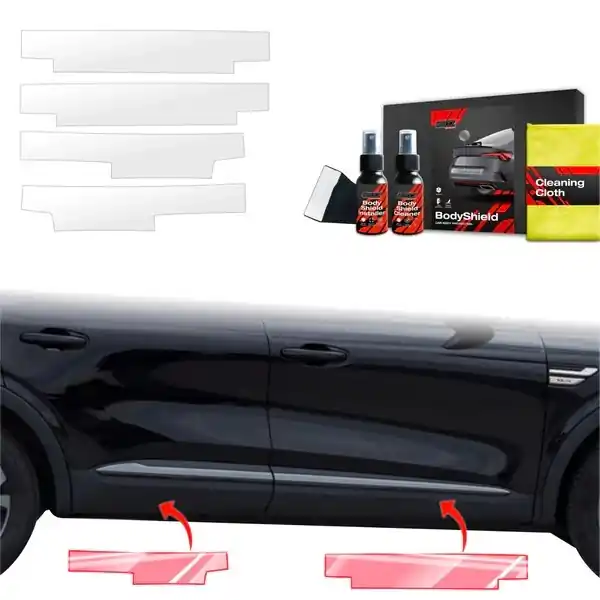Ochranné fólie na prahy Renault Arkana (od roku 2021>) GRIZZ Protector, 4 ks Omezená Nabídka