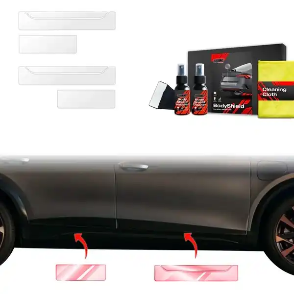 Ochranné fólie na prahy Cupra Formentor Facelift (od roku 2024>) GRIZZ Protector, 4 ks Výprodej
