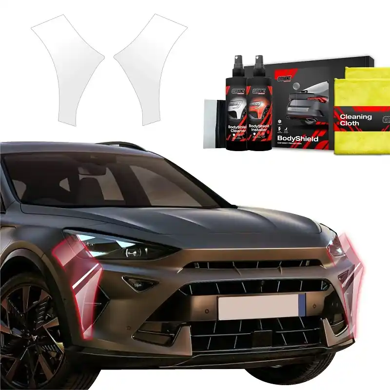 Cenově Výhodný Ochranné fólie předního nárazníku Cupra Formentor Facelift (od roku 2024>) GRIZZ Protector, 2 ks
