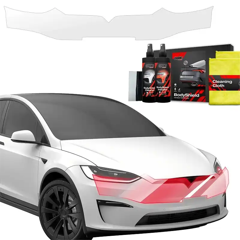 Nízká Cena Ochranná fólie předního nárazníku Tesla Model X (od roku 2021>) GRIZZ Protector, 1 ks