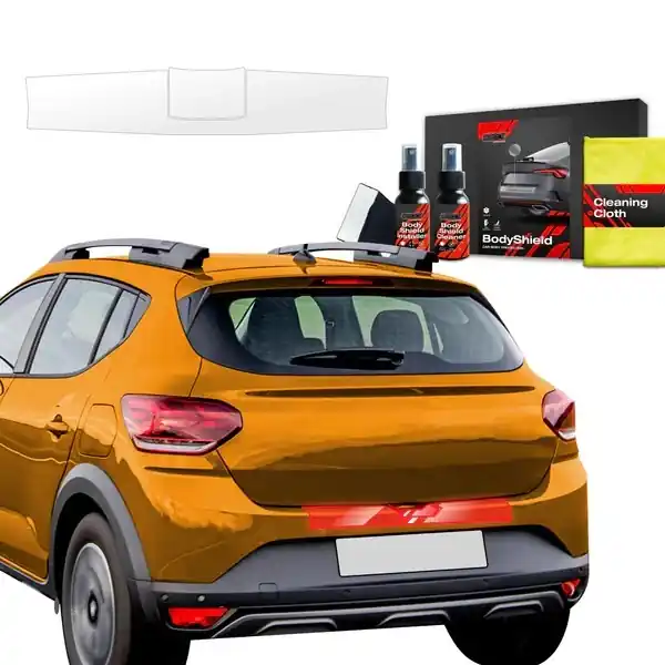Jen Po Omezenou Doba Ochranné fólie zadního nárazníku Dacia Sandero III (od roku 2020>) GRIZZ Protector, 2 ks
