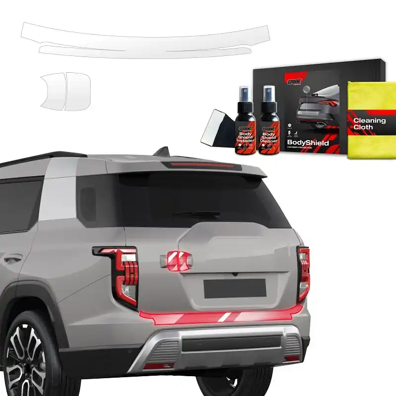 Ochranné fólie zadního nárazníku SsangYong KGM Torres (od roku 2023>) GRIZZ Protector, 3 ks Jen Po Omezenou Doba