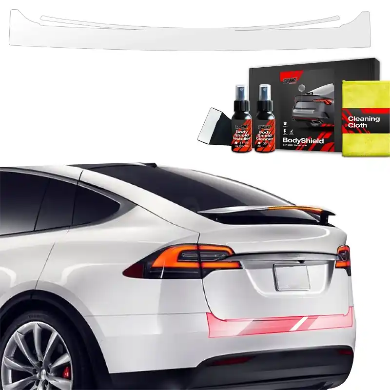 Ochranná fólie zadního nárazníku Tesla Model X (od roku 2021>) GRIZZ Protector, 1 ks Pouze Dnes