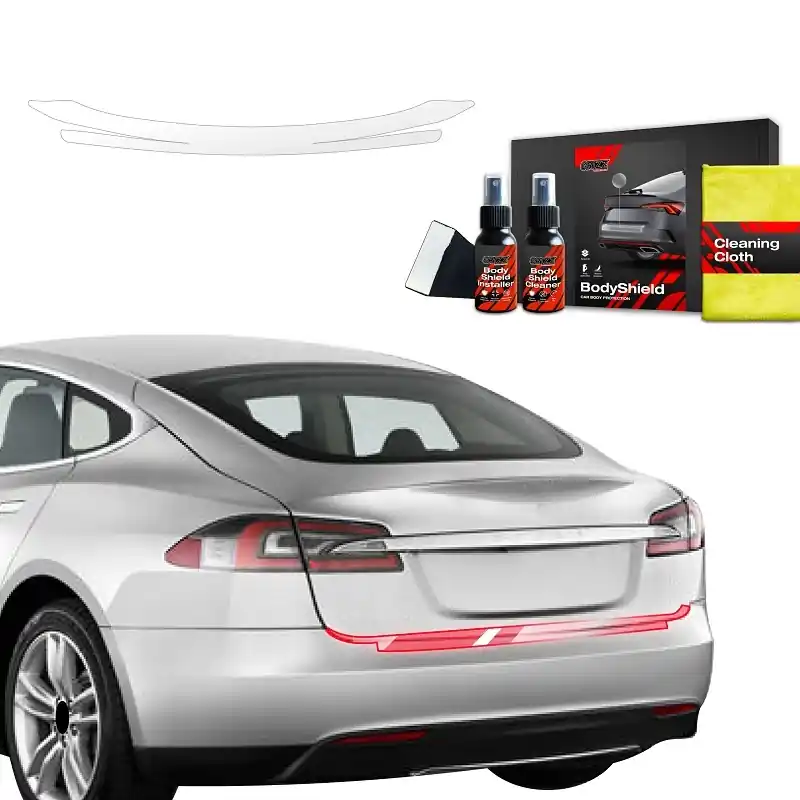 Ochranná fólie zadního nárazníku Tesla Model S (od roku 2023>) GRIZZ Protector, 1 ks Výhodná Nabídka