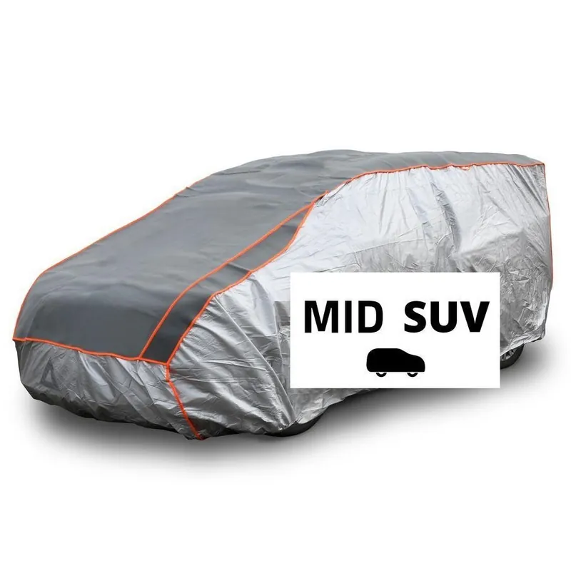 Speciální Cena Plachta na auto proti kroupám COMPASS, velikost MID SUV (480 x 195 x 155 cm)