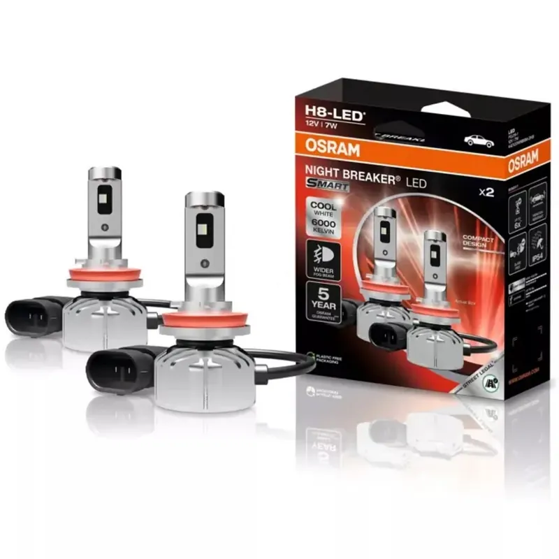 Cenová Bomba LED žárovky H8 OSRAM Night Breaker LED SMART STREET LEGAL