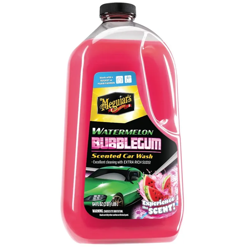 Bezpečná Platba Autošampon MEGUIARS Watermelon Bubblegum Wash, vysoce pěnivý, 1892 ml
