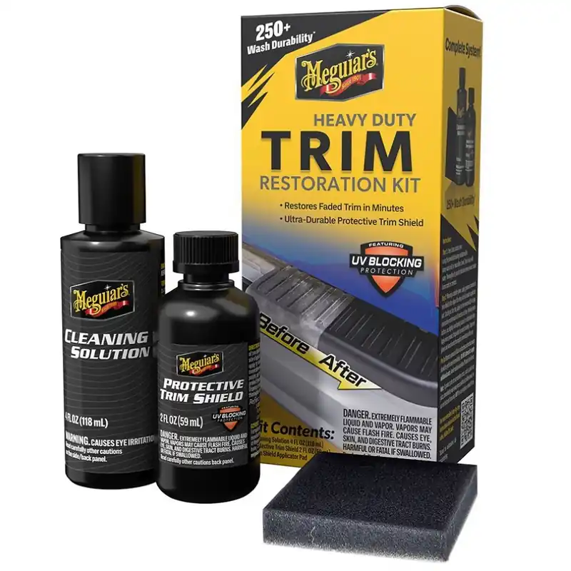 Sleva Renovátor černých vybledlých plastů MEGUIARS Heavy Duty Trim Restoration Kit