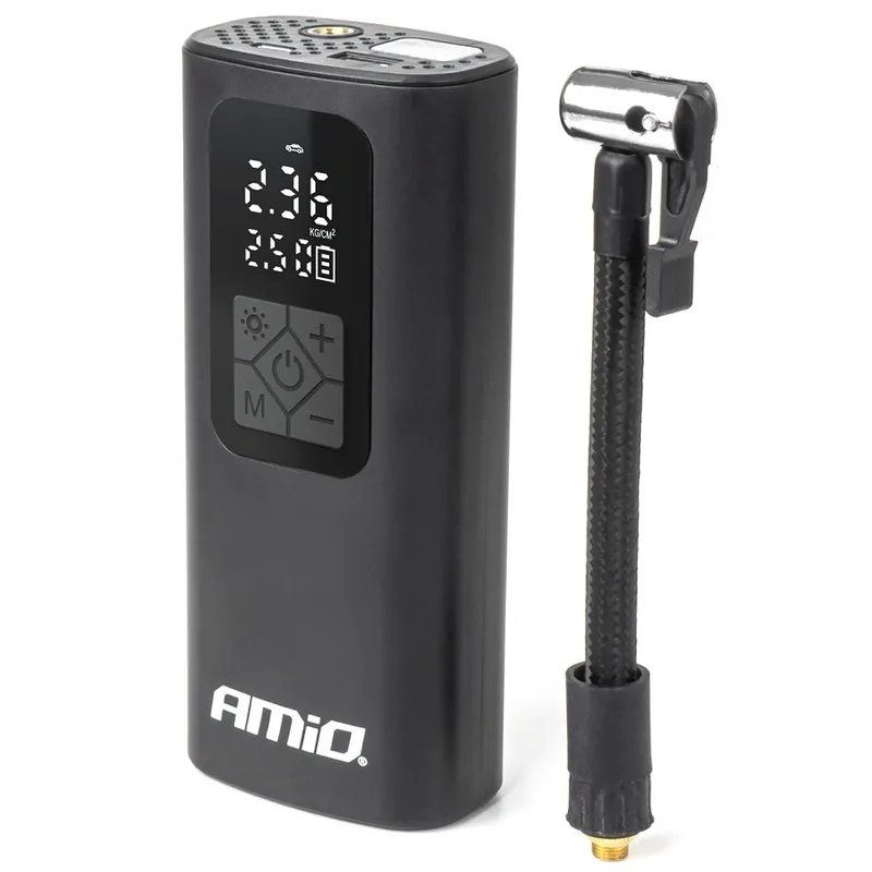 Vrácení Zdarma AKU kompresor AMIO s funkcí power banky 4000 mAh