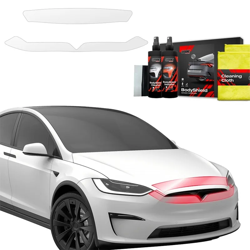 Cenový Hit Ochranné fólie kapoty Tesla Model X (od roku 2021>) GRIZZ Protector, 2 ks