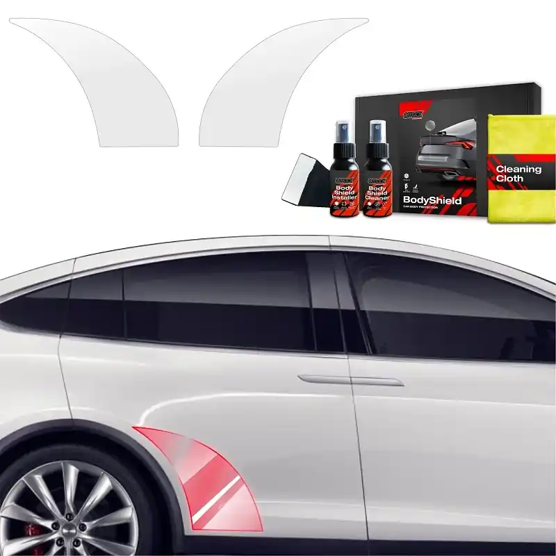Bezpečná Platba Ochranné fólie podblatníků Tesla Model X (od roku 2021>) GRIZZ Protector, 2 ks
