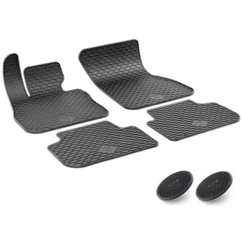 Must-Have Gumové koberce BMW 1 F70 (od roku 2024>) s fixací suchý zip Flauschpad GUZU