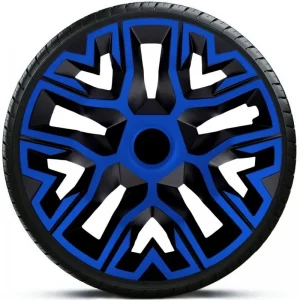 Akční Nabídka Poklice na kola - kryty kol THE BEST BICOLOR blue/black 14" - sada 4 ks - NRM