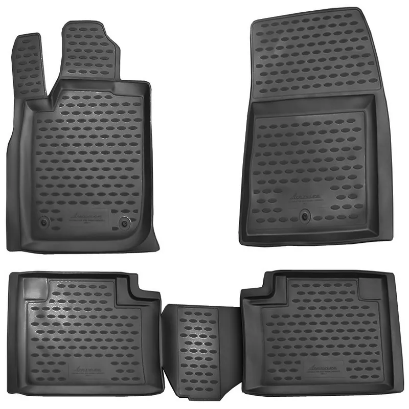 Gumové autokoberce Jeep Grand Cherokee IV (2010 - 2013) se zvýšeným okrajem NOVLINE Cenová Bomba
