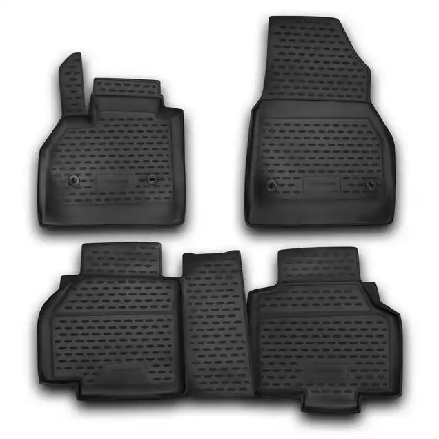 Tovární Cena Gumové autokoberce Mercedes Benz Citan I (2012 - 2021) se zvýšeným okrajem NOVLINE