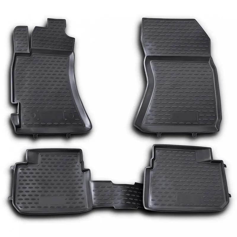 Gumové autokoberce Subaru Forester III (2008 - 2013) se zvýšeným okrajem NOVLINE Pouze Dnes
