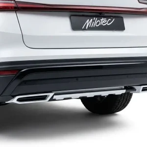 Bezpečná Platba Sportovní imitace výfuku DUMMY Škoda Kodiaq 2 (od roku 2024>) stříbrné MILOTEC