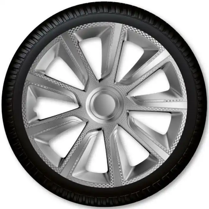 Poklice na kola - kryty kol VERON carbon 13" - sada 4 ks - J-TEC Hit Sezóny