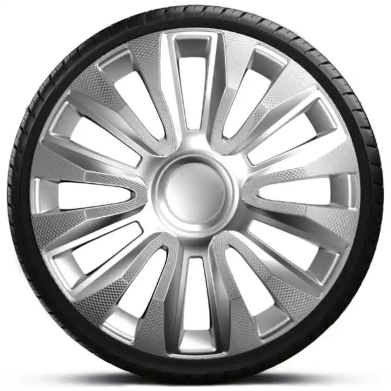 Poklice na kola - kryty kol AVALON carbon 13" - sada 4 ks - Argo Sezónní Sleva
