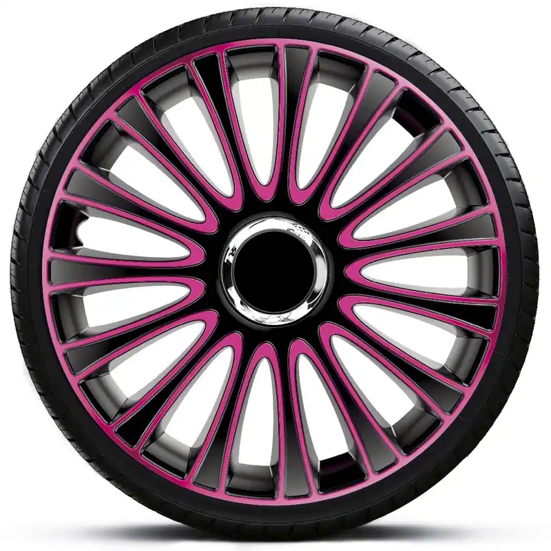 Poklice na kola - kryty kol LEMANS PRO pink 17" - sada 4 ks - Argo Top Prodej