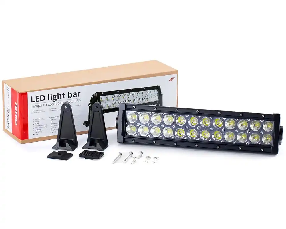 LED BAR pracovní světlo 24 LED 7200 LM 402 x 90 x 80 mm AMIO AWL23 Odeslání Ihned