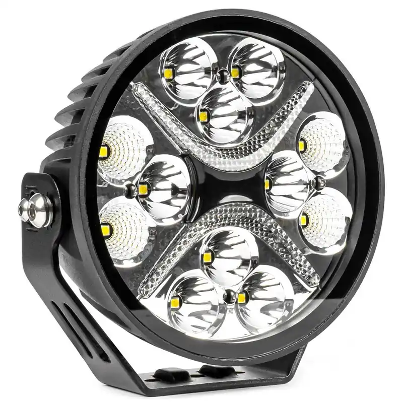 Originální LED pracovní světlo 12 LED 54W 7200 LM Ø 140x61 mm AMIO