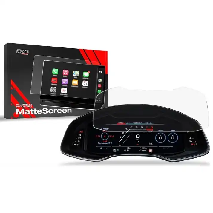 Matná fólie na displej GRIZZ Protector pro Audi Q8 (od roku 2018>) - displej Virtual Cockpit 12,3" Sleva