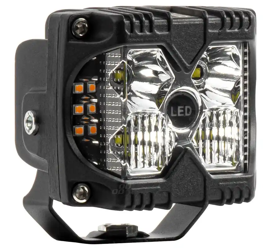LED pracovní světlo 6000 LM 95 x 80 mm, 60W, bílo oranžové AMIO Sleva