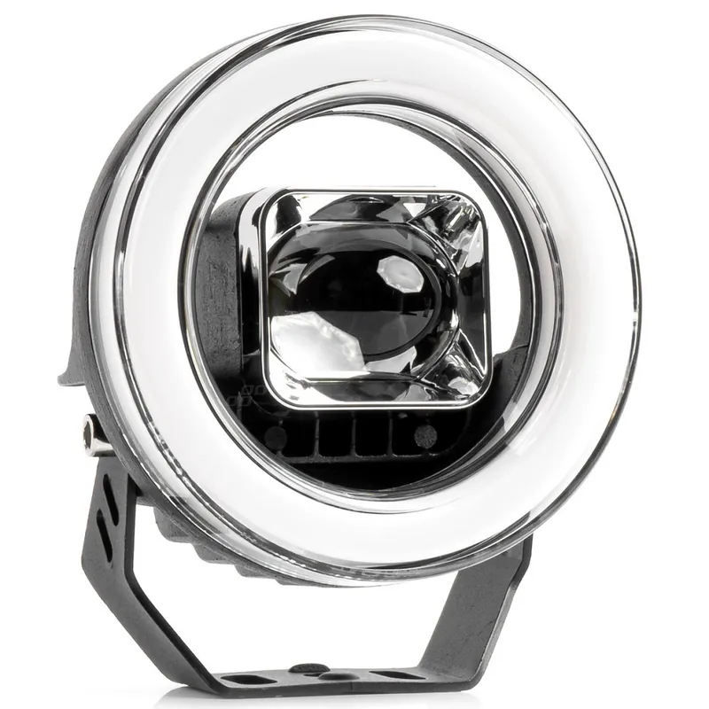 Značkový LED pracovní světlo 8000LM 45W Ø 115 x 51 mm, 4 funkční AMIO