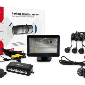 Omezená Nabídka Parkovací senzory s kamerou AMIO HD-305 a TFT displejem 4.3"