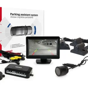 Vrácení Zdarma Parkovací senzory AMIO TRUCK s kamerou HD-301-IR a TFT displejem 4.3"